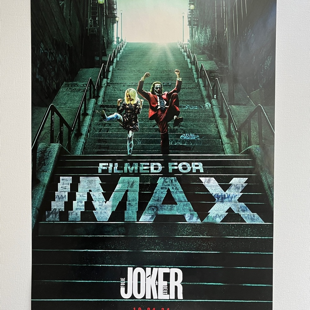 Joker Movie Promotional Poster - For Movie collectors